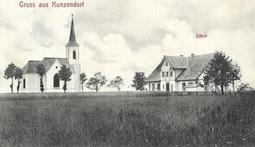Kunčina Ves — Škola na Vsi, 1905