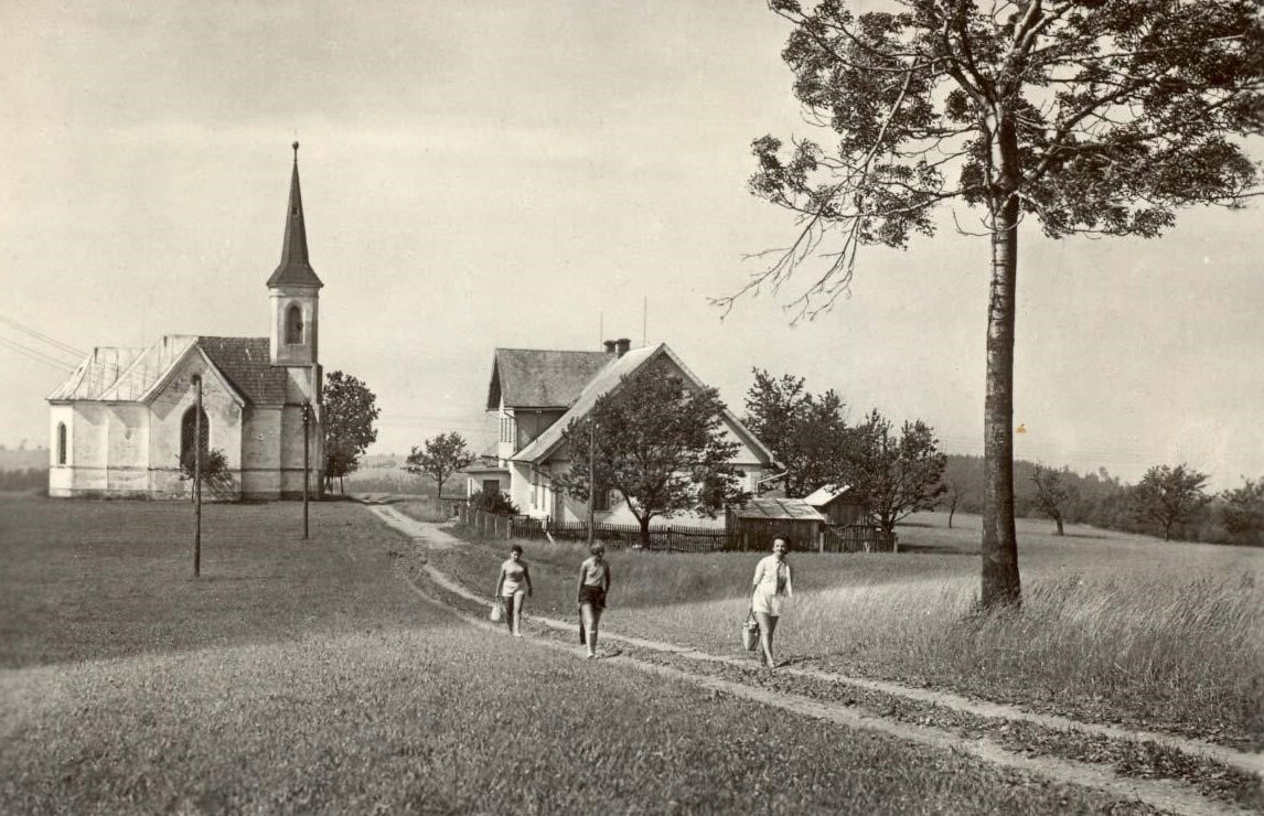 Kunčina Ves — Škola na Vsi, 1959